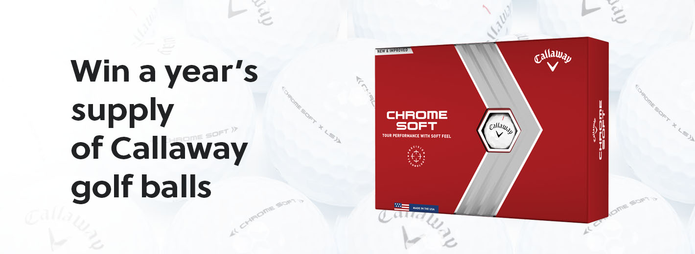 Win a year's supply of Golf Balls
