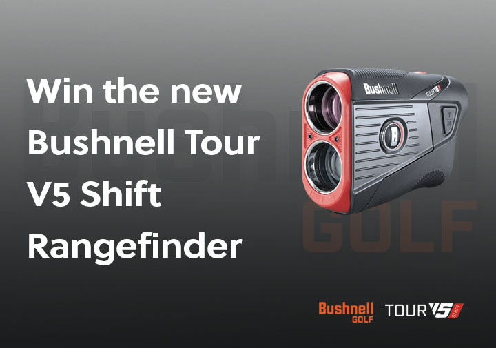 Win a Bushnell Tour V5 Shift Rangefinder